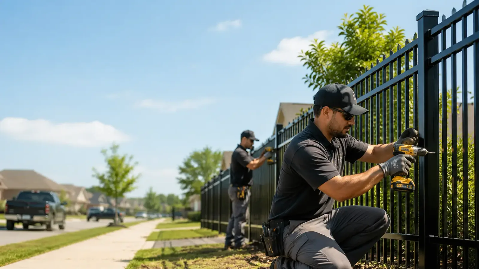 Metal Fence Installation in Newark, MD